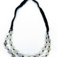 Aakarshans resin  necklace with black string
