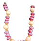 Multicolour beads necklace