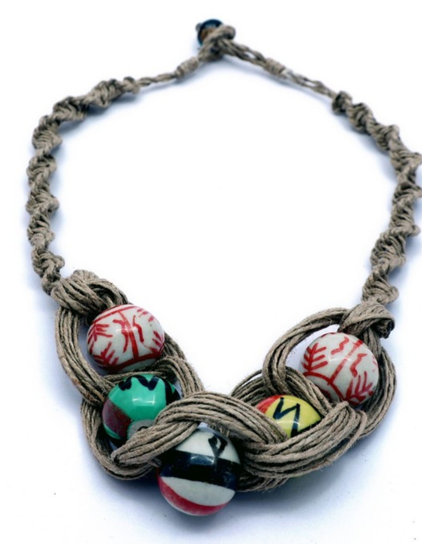 Aakarshans trible  handmade Beads Ball necklace
