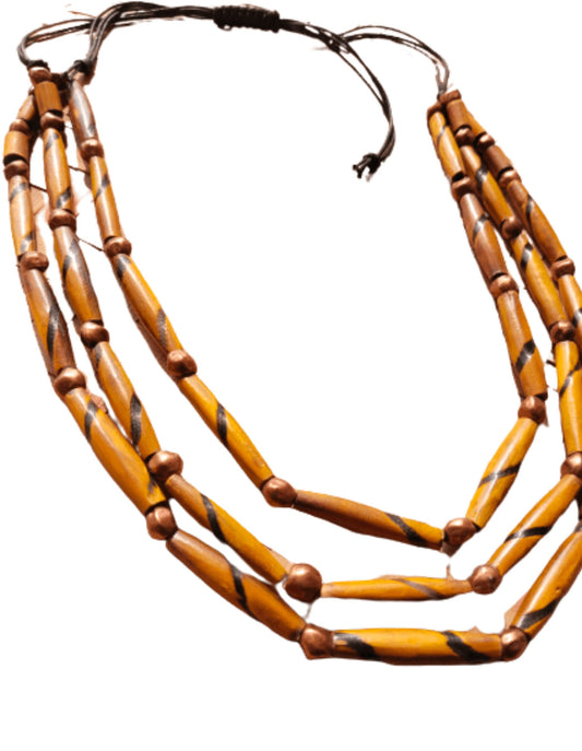 3-Layer Strand String Women Necklace